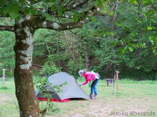 Op de camping - Blogout