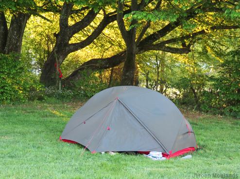 Op de camping in Nadrin - Blogout