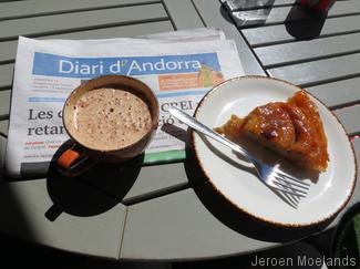 Pauze met koffie en taart - Blogout