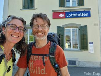 Bij station Lottstetten - Blogout