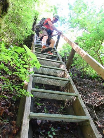 Afdaling in de Schleifenbachklamm - Blogout