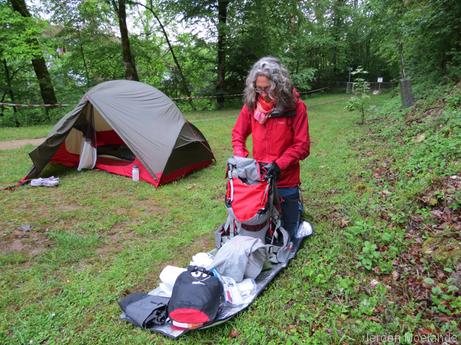 Inpakken op Camping an der Wutach - Blogout