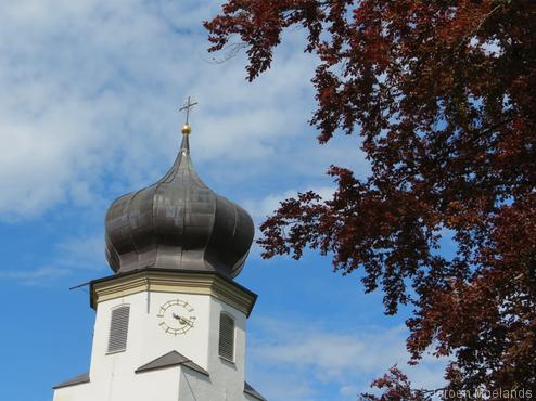 Kerktoren in Blumberg - Blogout