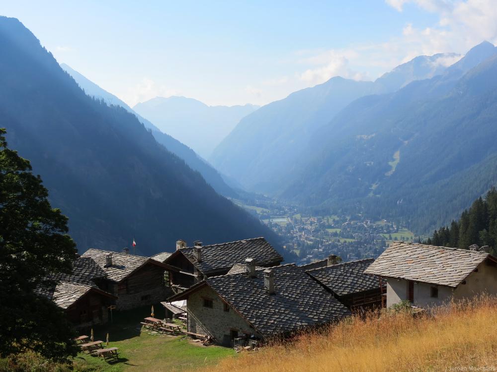 Alpenzu met het Val del Lys en Gressoney op de achtergrond - Blogout