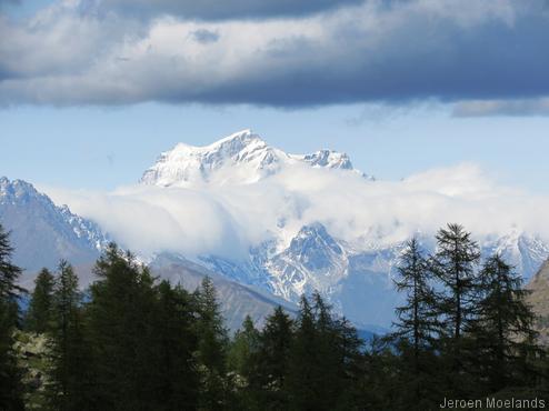 Uitzicht op de Alpenhoofdkam: Grand Combin in Zwitserland - Blogout
