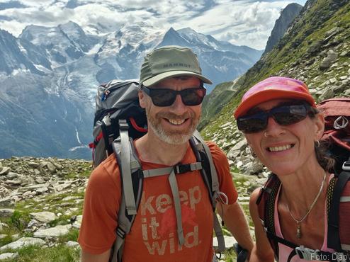 Samen op de Col du Brévent - Blogout