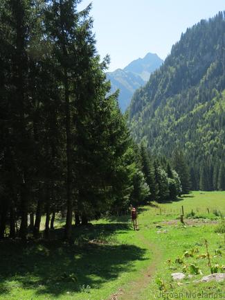 Afdaling naar la Chapelle d’Abondance - Blogout