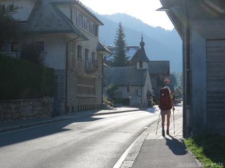 Vertrek uit la Chapelle d’Abondance - Blogout