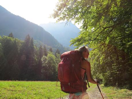 In de afdaling naar Samoëns - Blogout