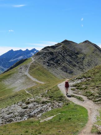 Op weg naar de Crête des Gittes - Blogout